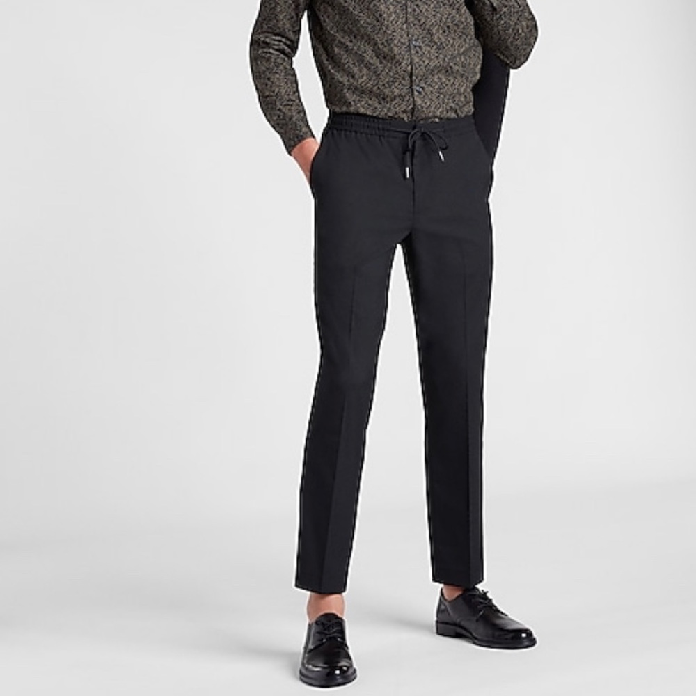 Express men's classic drawstring dress pant (new)